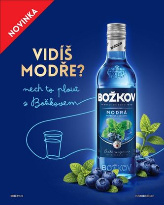 Božkov modrý